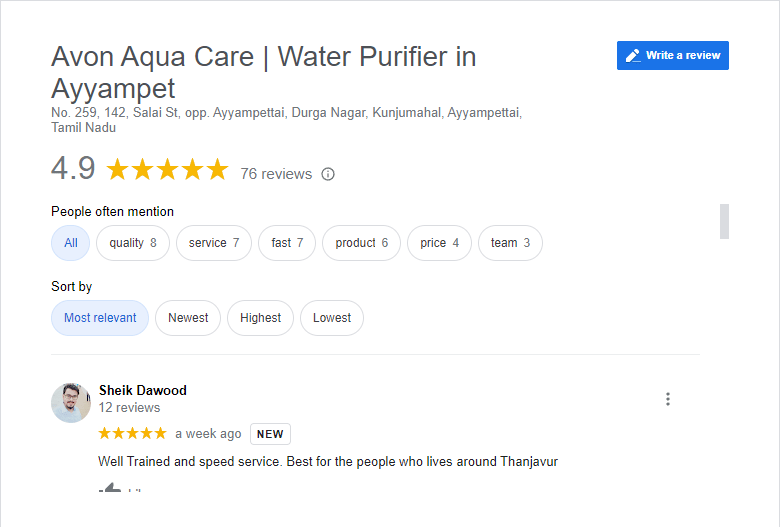 review